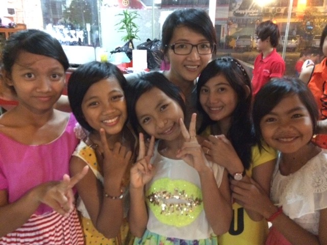 Girls in Cambodia